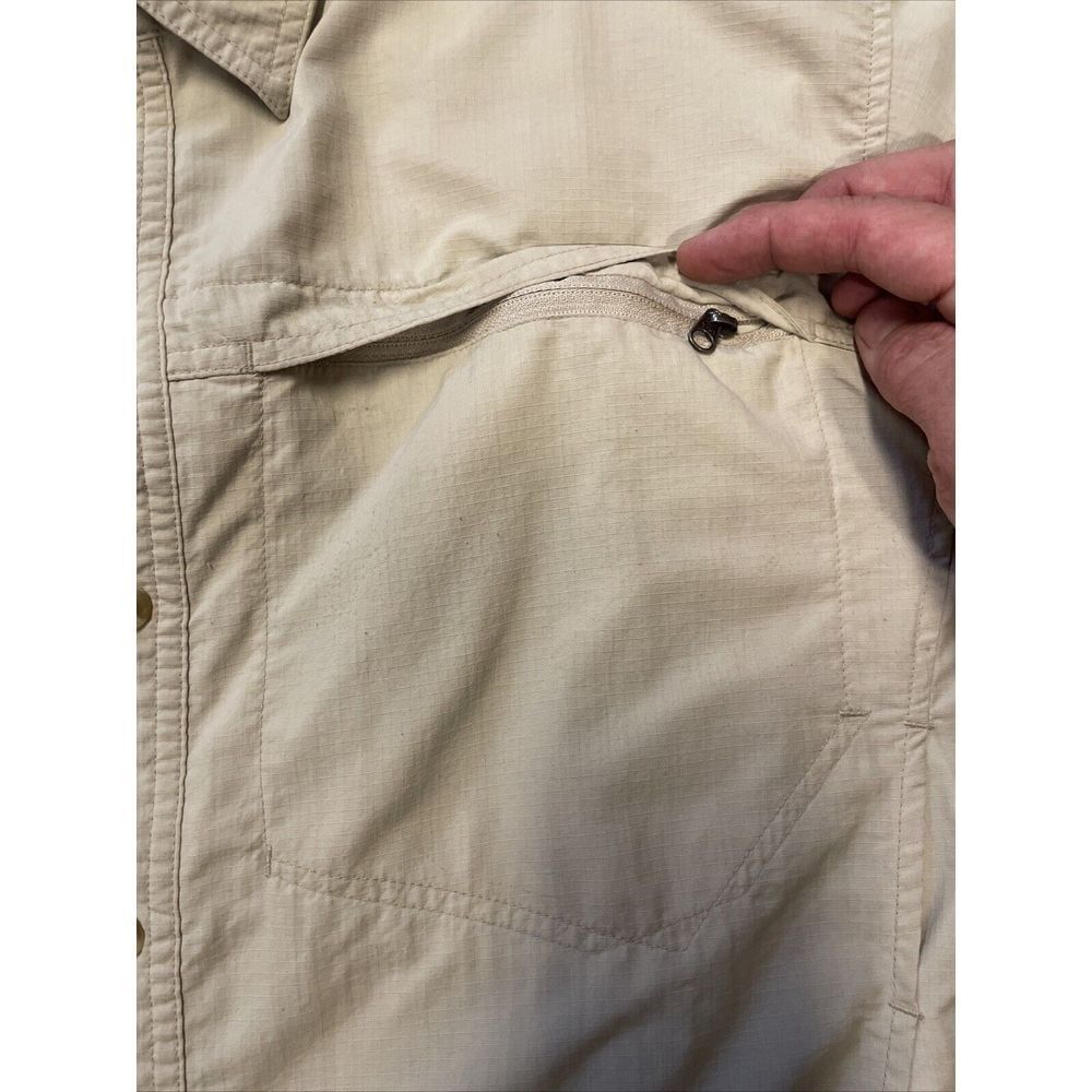 Exofficio Insect Shield Button Up‎ Shirt Vented Mens Size XL Fishing Outdoors - Picture 2 of 12